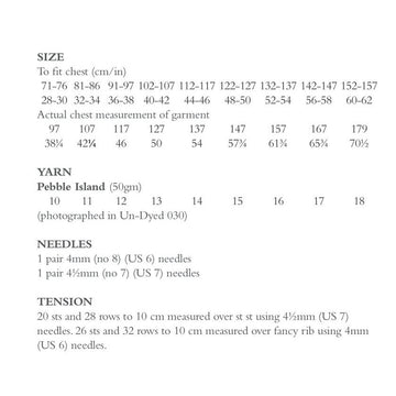 Woodlark in Rowan Pebble Island - ZB345-00009-ENP - PDF