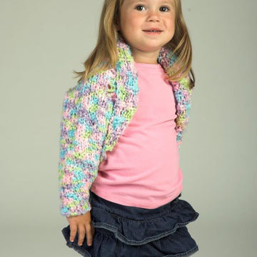 KidÃ¢â‚¬â„¢s Shrug Bolero Knitting Pattern