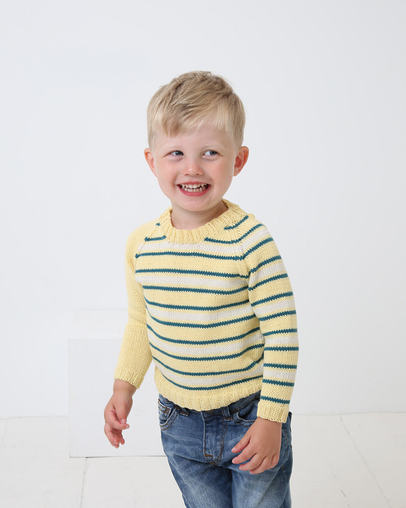 MillaMia Ali Striped Jumper Knitting Pattern