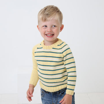 MillaMia Ali Striped Jumper Knitting Pattern