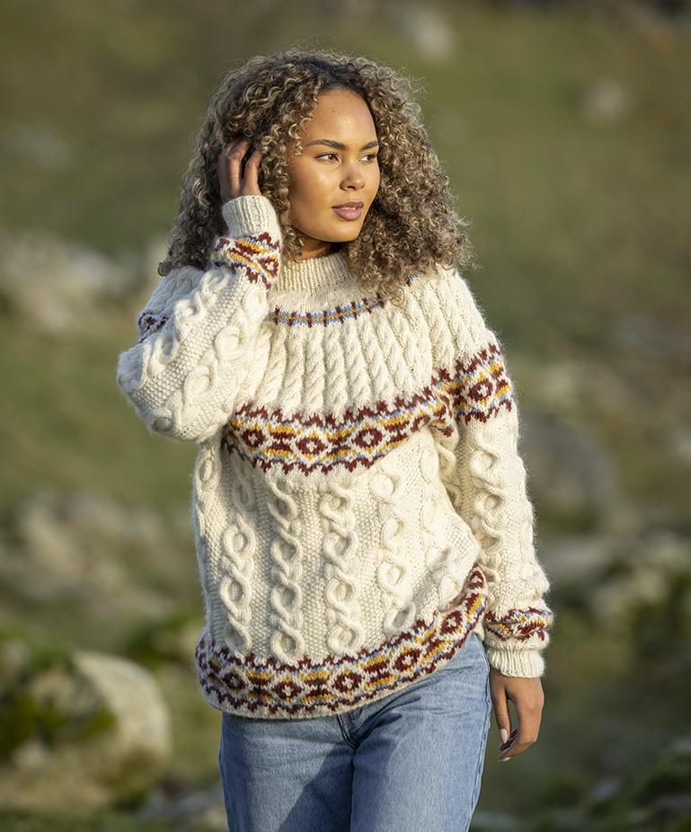 Breidablik Sweater in Viking Garn Viking Wool