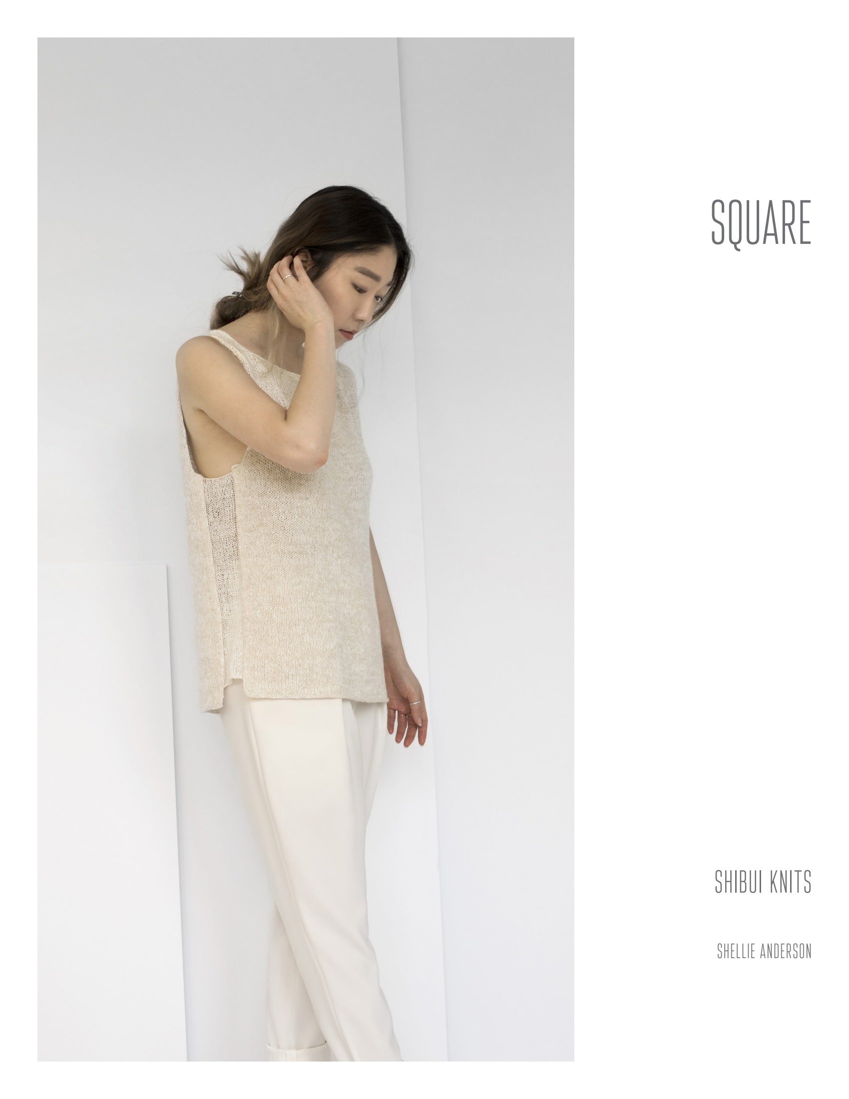 Shibui Knits Square Jumper Knitting Pattern