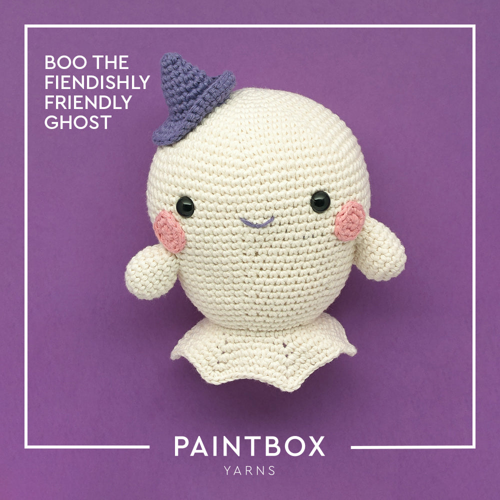 Paintbox Yarns Boo the Fiendishly Friendly Ghost Crochet
