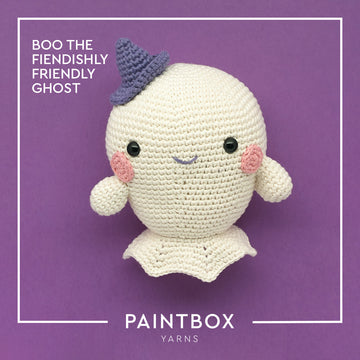 Paintbox Yarns Boo the Fiendishly Friendly Ghost Crochet