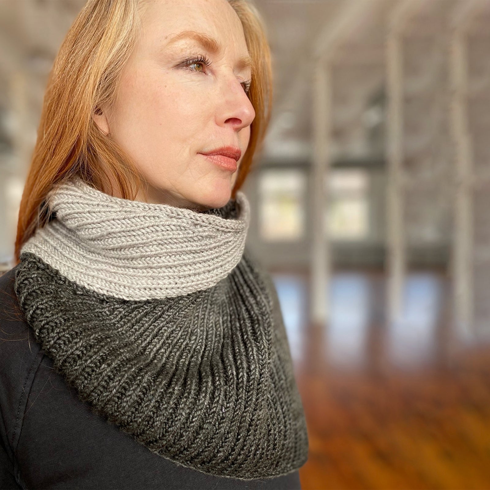 Freia Fine Handpaints Cyclone Cowl Knitting Pattern