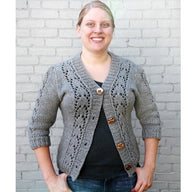 Valley Yarns Loire Cardigan Knitting Pattern