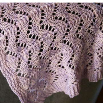 Madelinetosh Heirloom Blanket Knitting Pattern