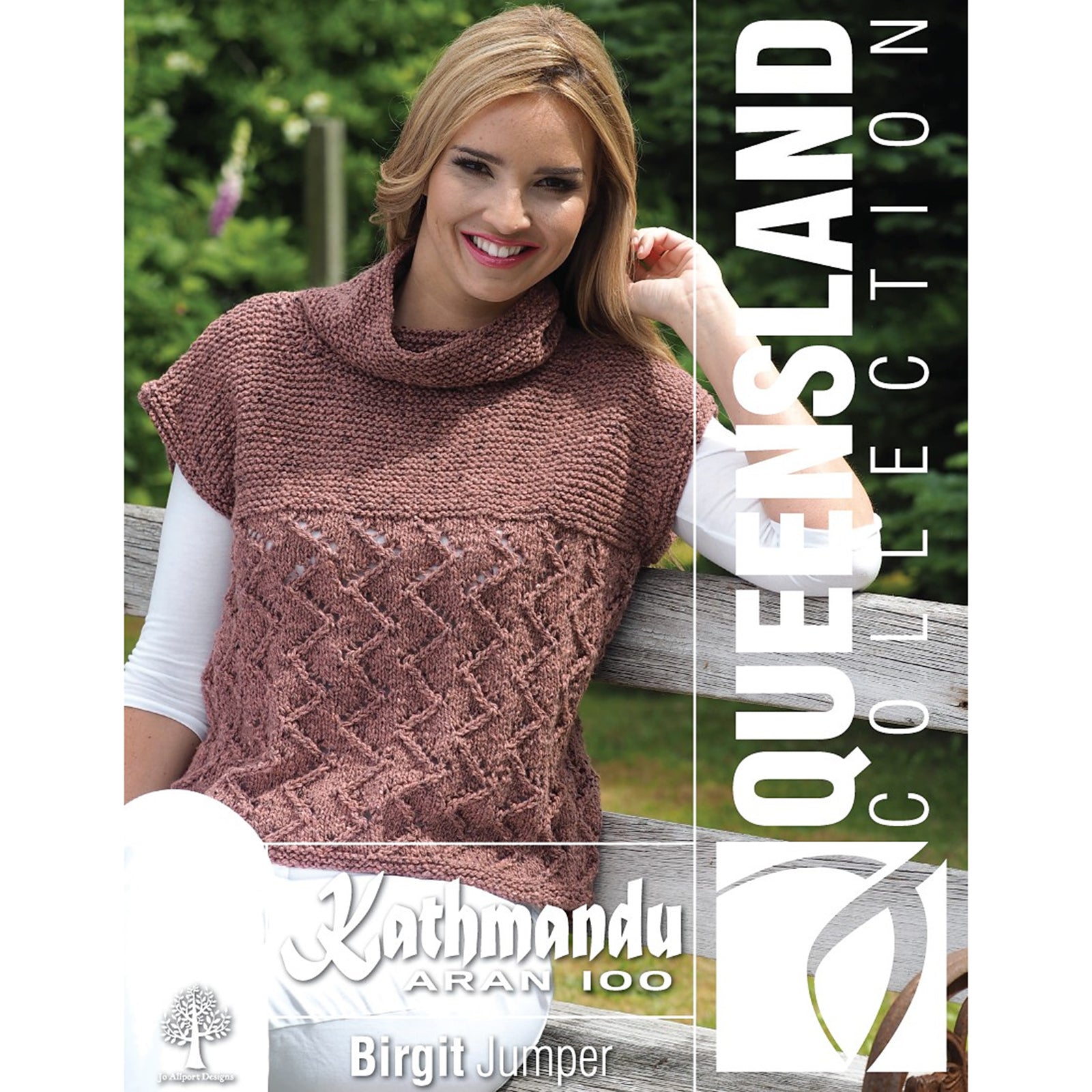 Queensland Collection Birgit Jumper Knitting Pattern