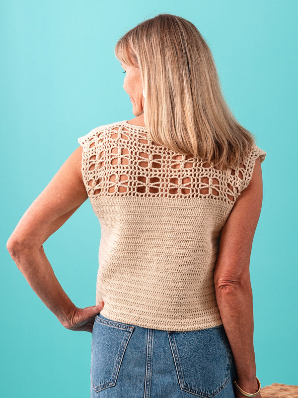 Rosecliff Top Crochet Pattern