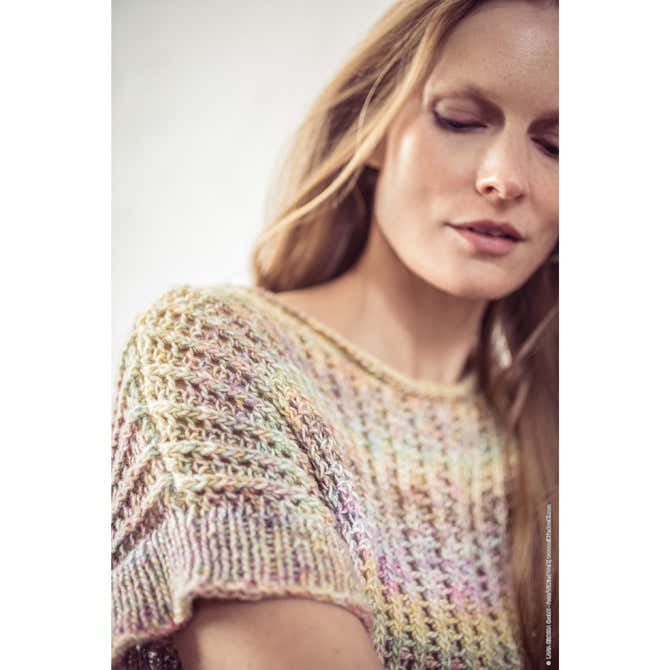 Lana Grossa 13 Pullover Jumper Knitting Pattern
