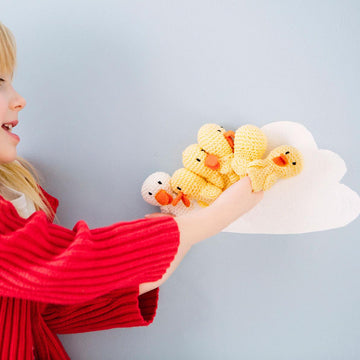 5 Little Ducks Finger Puppets