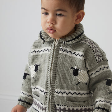 Debbie Bliss Gabriel Sheep Jacket Knitting Pattern