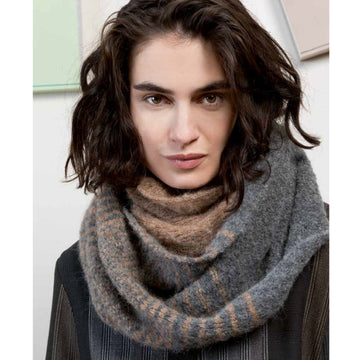 Lang Double Loop Cowl Knitting Pattern
