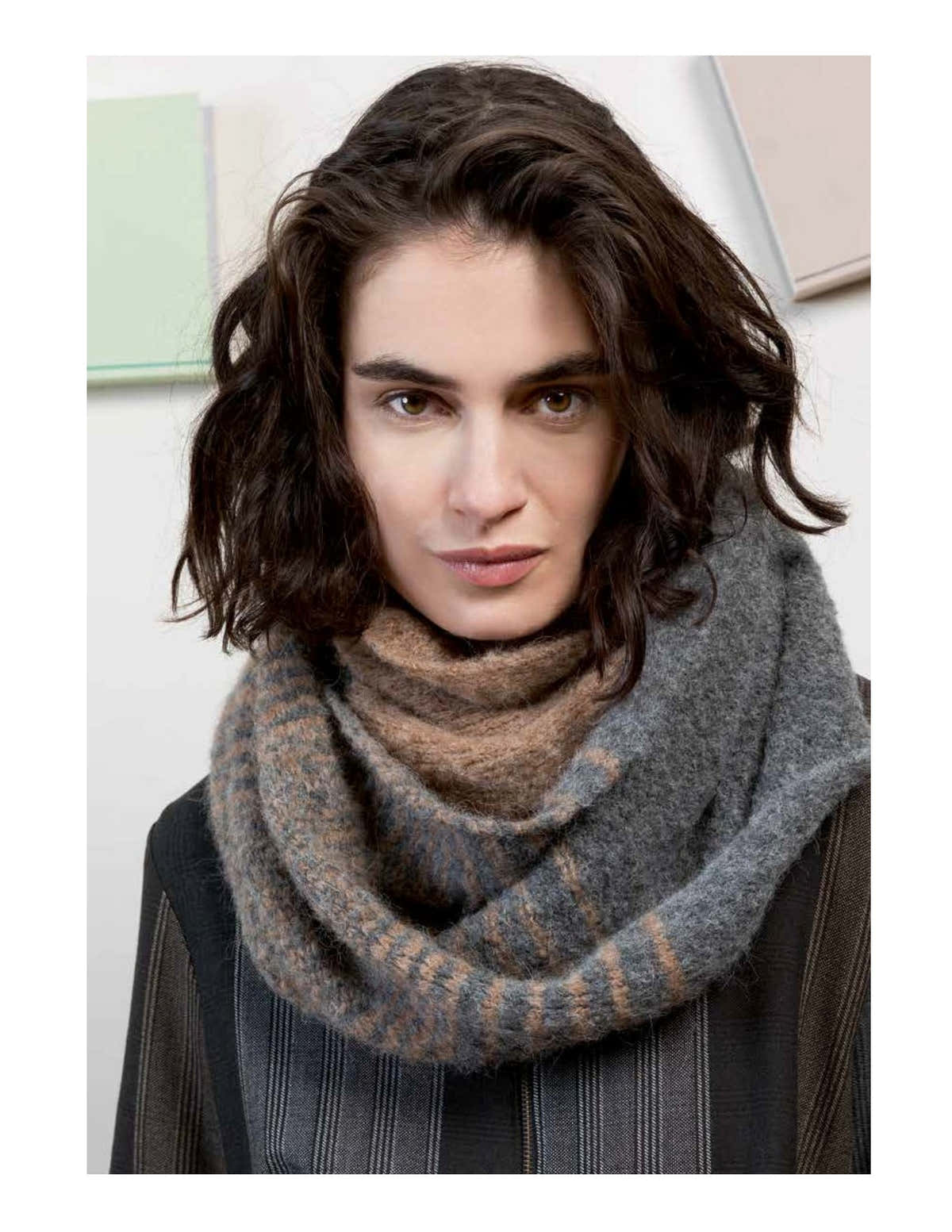 Lang Double Loop Cowl Knitting Pattern