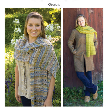 Classic Elite Yarns Georgia Wrap Knitting Pattern