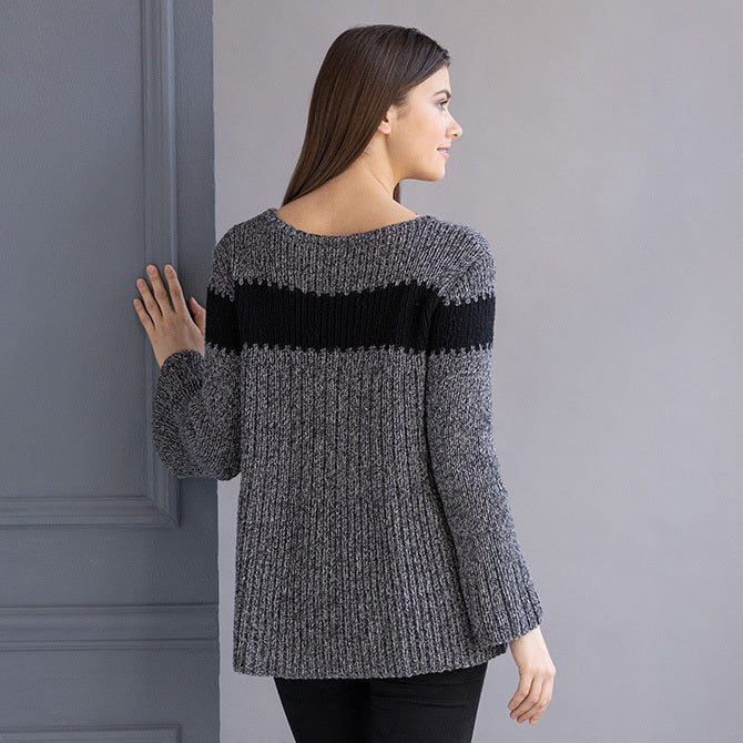 String Tiffany Pullover Jumper Knitting Pattern