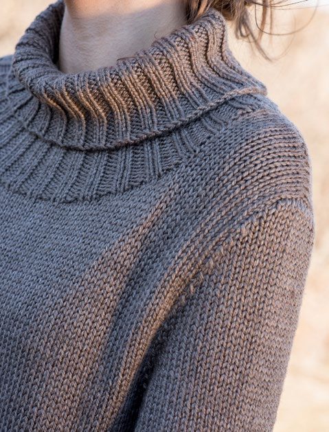 Audre Pullover Jumper Knitting Pattern