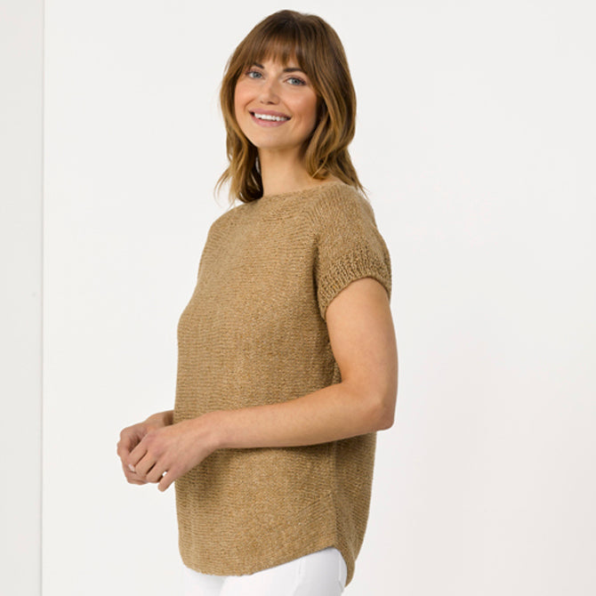 Stacy Charles Fine Yarns Stonecrop Top Knitting Pattern