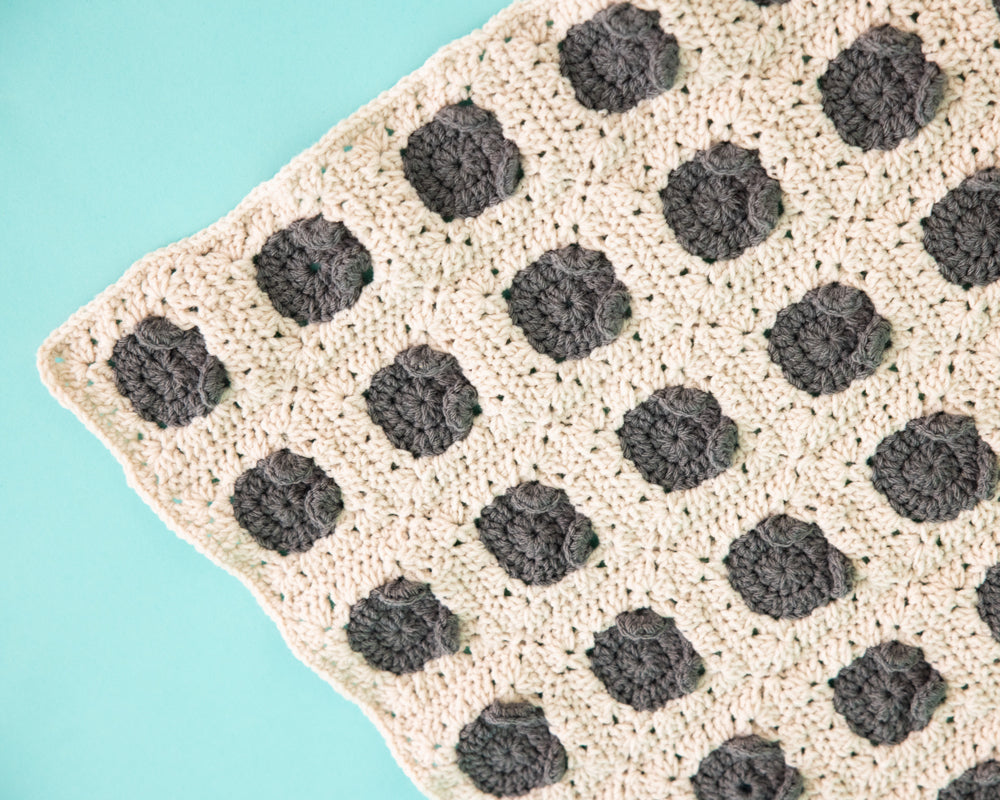 Paintbox Yarns Bear Blanket Crochet Pattern