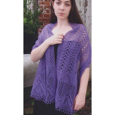 Bad Cat Designs Provence Stole Scarf Knitting Pattern