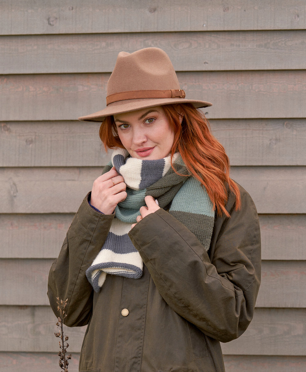 Tumbler Scarf Knitting Pattern