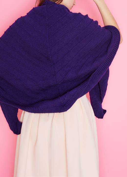 Paintbox Yarns Rippling Shawl Knitting Pattern