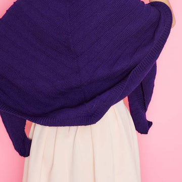 Paintbox Yarns Rippling Shawl Knitting Pattern