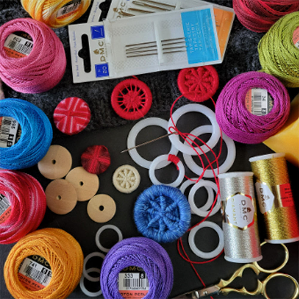 Thread Wrapped Buttons - Dorset and Death's Head - V- Spring/Summer 2026