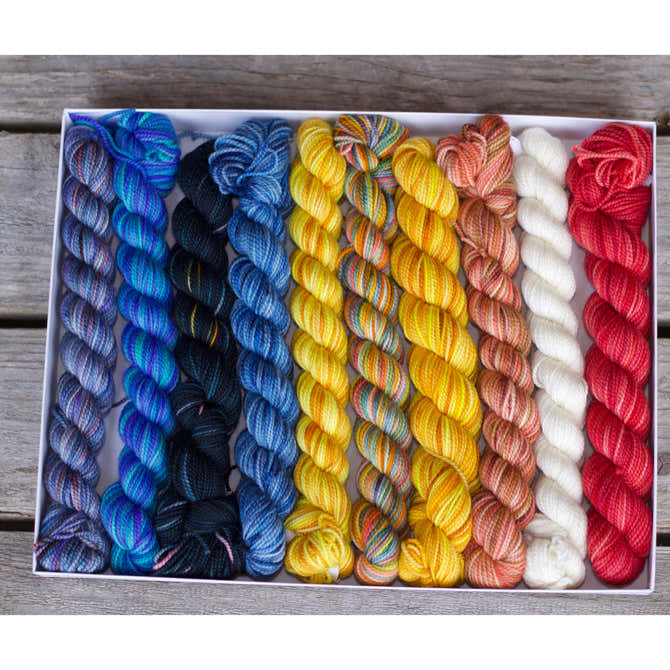 Koigu Muhu Shawl Wrap Knitting Pattern
