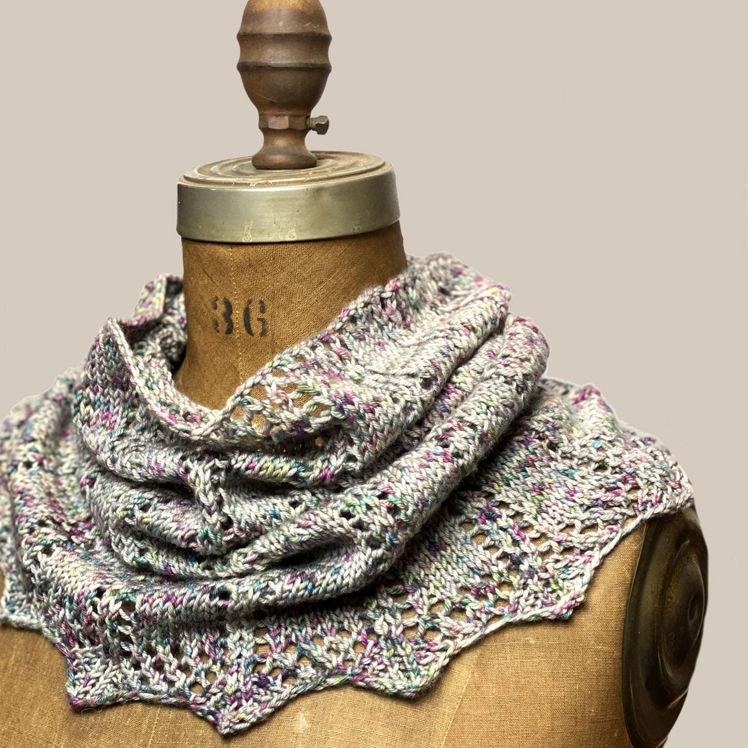 Wonderland Yarns Birches Cowl Knitting Pattern