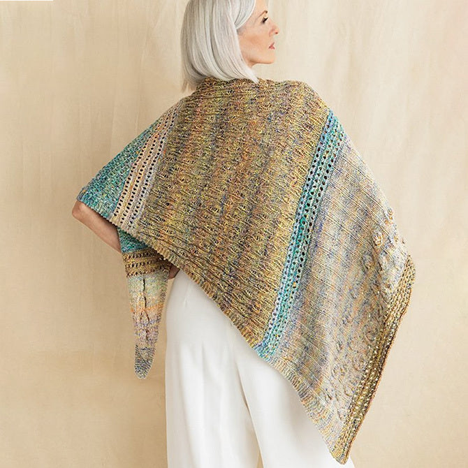 Noro Shifting Sands Wrap Knitting Pattern