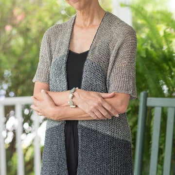 Pamplona Cardigan in Berroco Mykonos Stonewash PDF