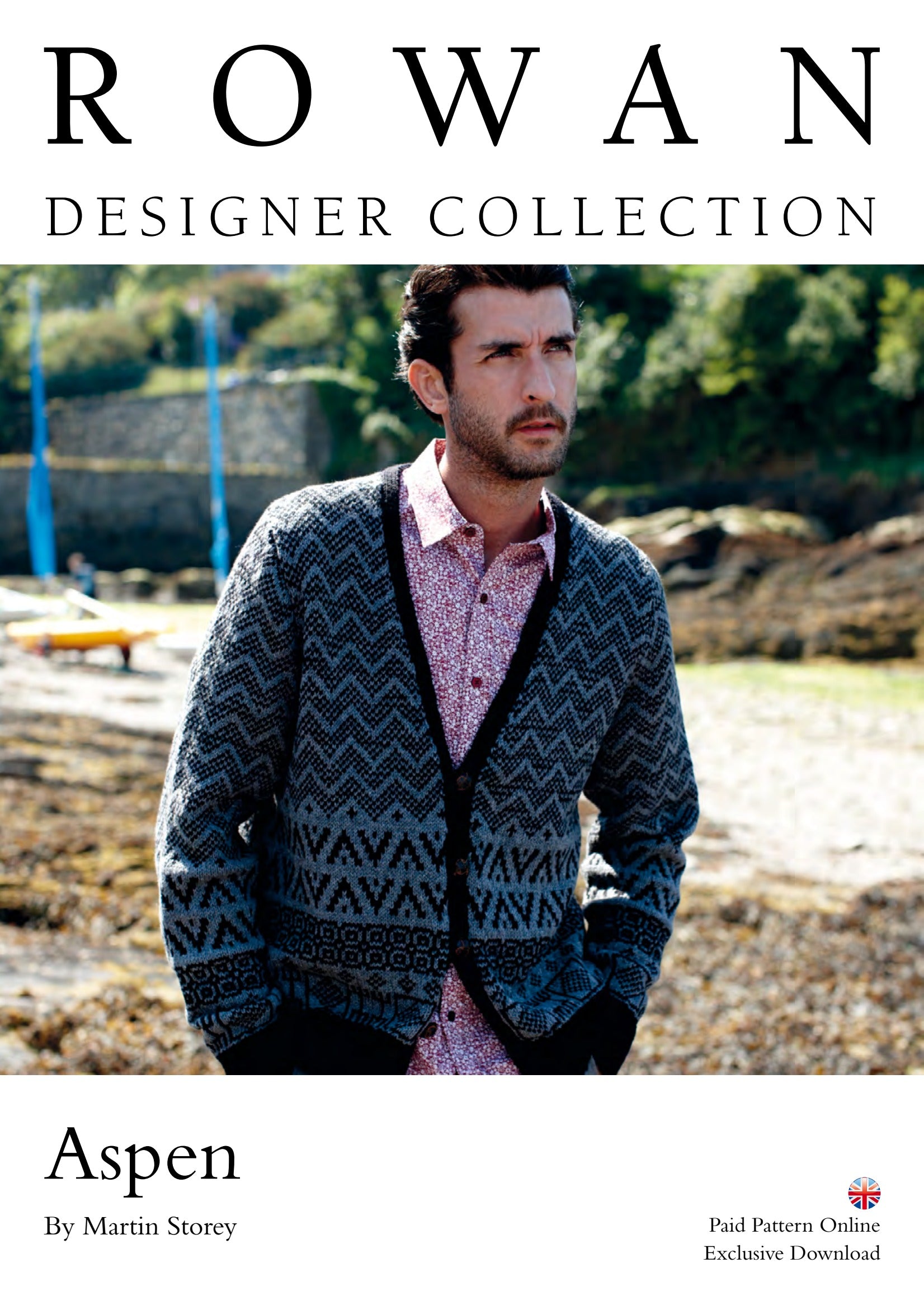 Rowan Aspen Cardigan Knitting Pattern