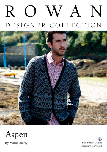 Rowan Aspen Cardigan Knitting Pattern