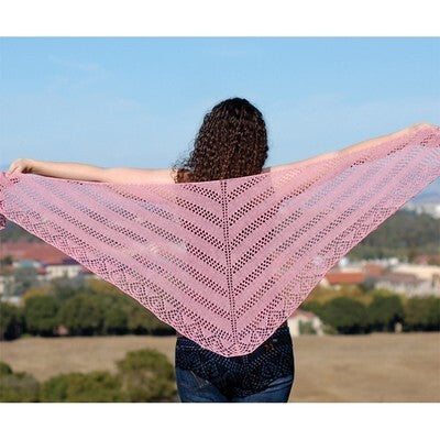 3716 Ysabell Shawl Wrap Knitting Pattern