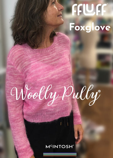 Foxglove Woolly Pully Jumper Knitting Pattern