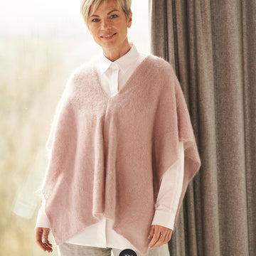 Luminescent Poncho Cape Knitting Pattern