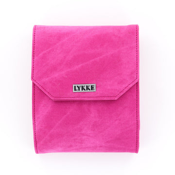 Lykke Blush 5" Interchangeable Needles Starter Set in Fuchsia Color
