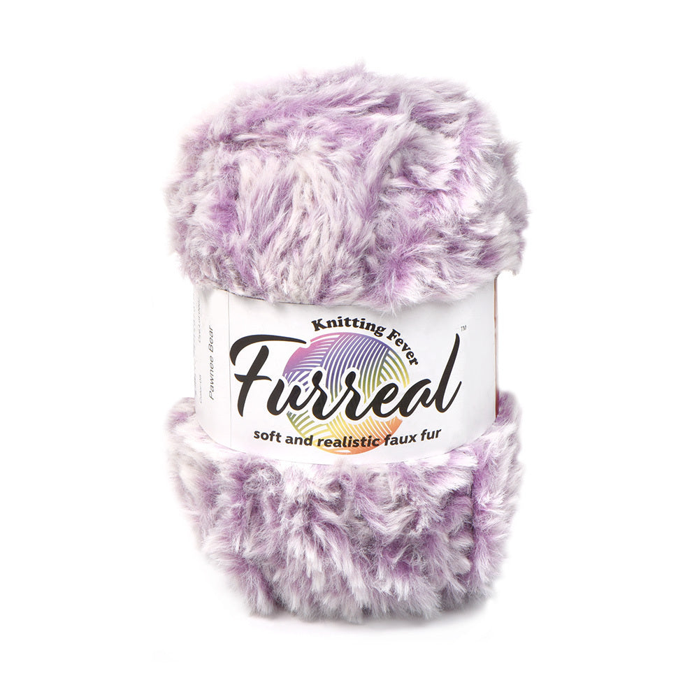 Knitting Fever Furreal Yarn - Polyester Super Chunky