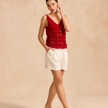 Sirdar Shelly Strappy Top Crochet Pattern