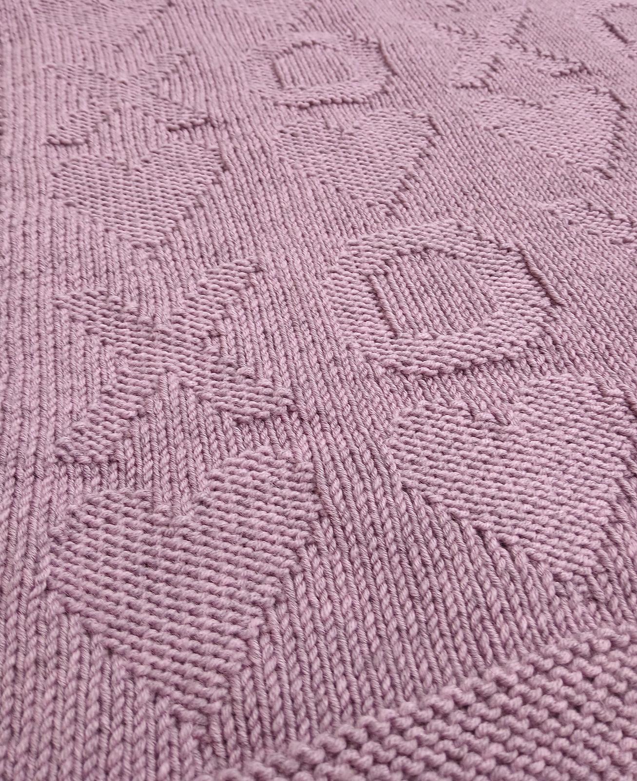 Hearts and hugs blanket