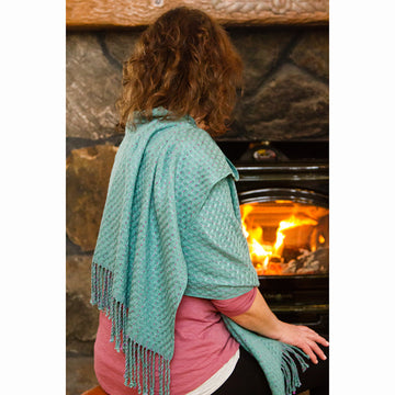 Valley Yarns #115 Bamboo Curves Shawl