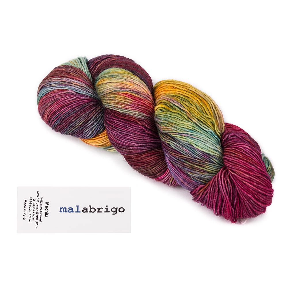 Malabrigo Mechita Merino Fingering Yarn - Superwash Merino Fingering