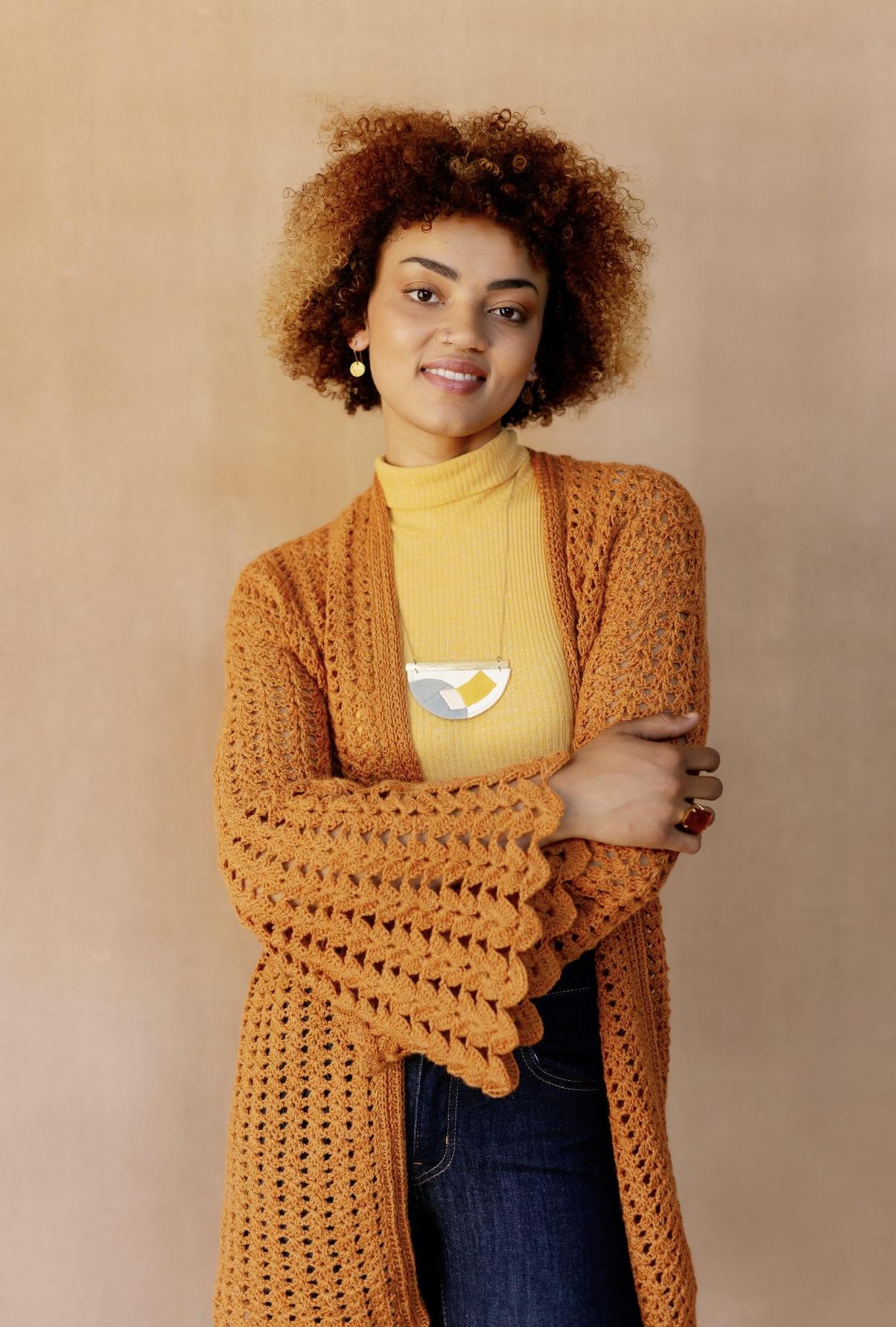 Bell sleeve Cardigan