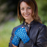 Valley Yarns Slip of the Wrist Hand Warmers Knitting Pattern