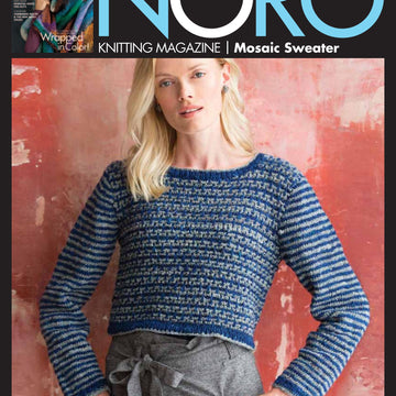 Noro Mosaic Sweater Jumper Knitting Pattern