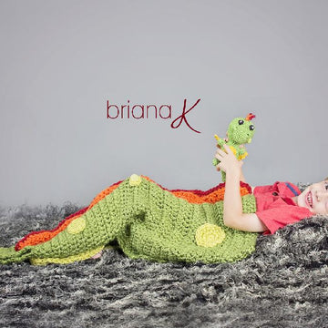 Dragon Tail Blanket and Buddy