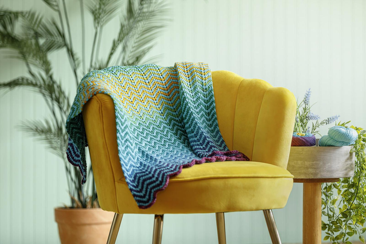 Slalom Stripes Blanket