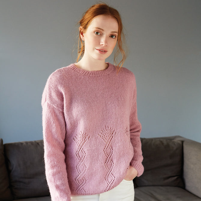 Rowan Feathery Jumper Knitting Pattern