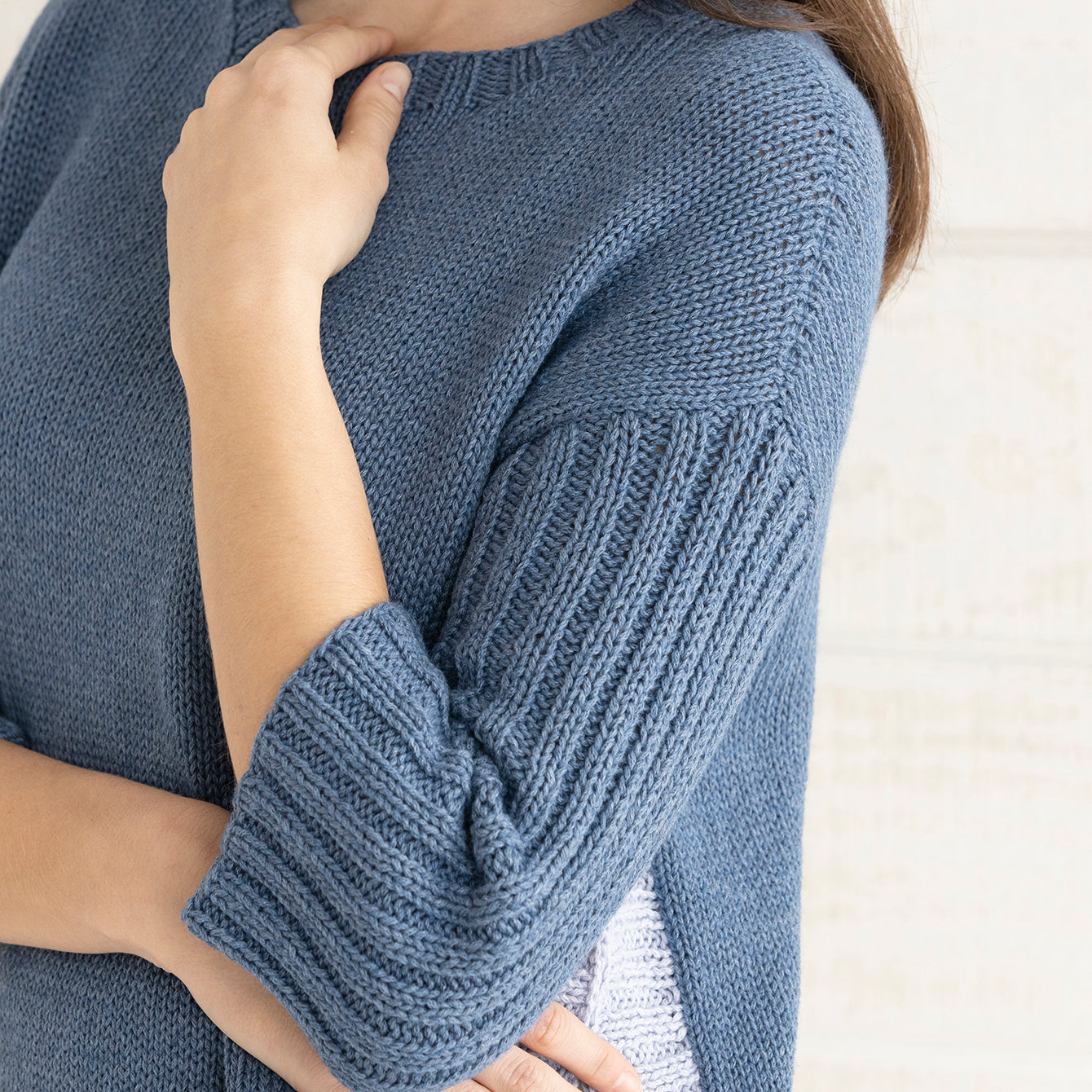 String Maria Boxy Pullover Jumper Knitting Pattern